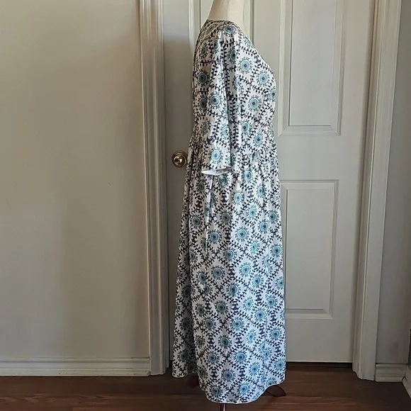 SHEIN Short Sleeve Midi Dress - Picture 3 of 10